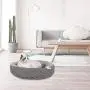 TPSKY Soft Pet Sleeper Round Pet Bed for Cats and Small Dogs (Grey,S) TPSKY Soft Pet Sleeper Round Pet Bed for Cats and Small Dogs (Grey,S)