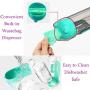 Vigorstar 17OZ/500ML Dog Water Bottles for Walking, Portable Dog Water Bottle, Dog Bowl Water Dispenser Travel, Leakproof Pet Water Drinking Cup for Doggy Cats with Waste Bag Dispenser and Poop Shovel