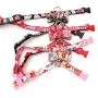 ocijf179 Pet Puppy Dog Adjustable Flower Print Bowknot Vest Chest Strap Walking Harness - Black M ocijf179 Pet Puppy Dog Adjustable Flower Print Bowknot Vest Chest Strap Walking Harness - Black M