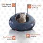 Juccini Handcrafted Felted Wool Cat Cave Bed for Cat and Kittens - Felted from 100% Natural Wool