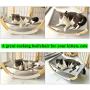 LisLtant Pet Cat Hammock Bed Rocking Chair Swaying Cat Perch for Indoor Cats Kitten