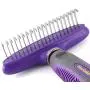 Hertzko Long Rounded Blade Undercoat Dematting Comb for Cats and Dogs