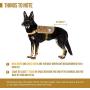 OneTigris Service Dog Harness No-Pull Dog Harness Adjustable Comfort Pet Dog Vest Harness for Outdoor Walking