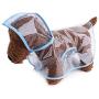 Topsung Dog Raincoat Waterproof Puppy Jacket Pet Rainwear Clothes for Small Dogs/Cats
