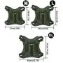 BMusdog Tactical Dog Harness Vest with Handle, Military Hiking Hunting Walking Dog Vest Adjustable Training Working 1000D Nylon Harness for Small Medium Large Dogs BMusdog Tactical Dog Harness Vest with Handle, Military Hiking Hunting Walking Dog Vest Adjustable Training Working 1000D Nylon Harness for Small Medium Large Dogs