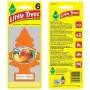 LITTLE TREES Car Air Freshener I Hanging Tree Provides Long Lasting Scent for Auto or Home I Peachy Peach, 24 Count, (4) 6-Packs LITTLE TREES Car Air Freshener I Hanging Tree Provides Long Lasting Scent for Auto or Home I Peachy Peach, 24 Count, (4) 6-Packs