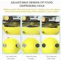 Highly Cat Toys Interactive Best Tumbler, Cat Ball Toy Treat Dispenser Funny Slow Food Cat Puzzle Feeder, Adjustable Food Leakage Hole Design, Safety and Durability for Cats