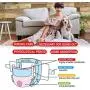 Pet Soft Doggy Diapers Female - Disposable Dog Diapers for Girl Puppies, Medium Cats Diapers with Adjustable Tail Hole Cute Pink 36pcs (M, Pink) Pet Soft Doggy Diapers Female - Disposable Dog Diapers for Girl Puppies, Medium Cats Diapers with Adjustable Tail Hole Cute Pink 36pcs (M, Pink)