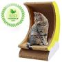 Cosmo’s Own Moon Cat Scratcher | Corrugated Cardboard | Moon Shape Bed