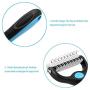weback flea Comb for Cats Dogs Pets - Best Grooming Tools Set Effective Float Hair Remover - Pet Tear Stain Remover Combs - Nit - Comb for Removal Dandruff - Pet Grooming Brush