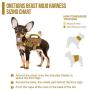 Tactical Dog Harness, Milltary Dog Vest with Durable Vertical Handle for XXS Puppy Dog