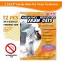 yongjoy Cat Furniture Protector, Self Adhesive Pads for Cat Dog Claw(Set of 12), Cat Couch Protector Without Pins, Cat Scratch Deterrent for Your Home Protection,17 x 12 Inches, Residue-Free
