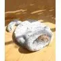 BODISEINT Cat Sleeping Bag Self-Warming Cat Bed Kitty Sack Winter Cozy Improved Sleep Small Dog Bed Mini Dachshund Chihuahua Cuddle Cave Snuggly Bed for Home & Travel (M, Gradient Gray)