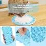 Hommie Licking Mat for Dogs Cats, 2PCS Dog Licking Pad, Protect Pet Gums Slow Treat Mat to Soothe Pet While Bathing, Obey Your Orders When Pet Taking Shower Hommie Licking Mat for Dogs Cats, 2PCS Dog Licking Pad, Protect Pet Gums Slow Treat Mat to Soothe Pet While Bathing, Obey Your Orders When Pet Taking Shower