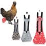 Balacoo Bird Diaper Washable Parrot Flight Suit Resuable Breathable Nappy for Pet Goose Chicken Duck Poultry Adjustable Cloth Diaper