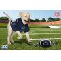 Pets First NCAA Penn State Nittany Lions Football Dog Toy, Tough Quality Nylon Materials, Strong Pull Ropes, Inner Squeaker, Collegiate Team Color