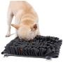 redcolourful Quality Pet Supplies, Bite Resistant Snuffling Mat Dog Nose Work Mat Training Blanket Slow Feed Puzzle Toy Gray Ideal Pet Product