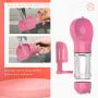 Aynone Pet Water Bottle, Portable Dog Water Bottle Pet Water Bottles for Dogs with Poop Shovel and Garbage Bag for Travelling, Walking, Portable Dog Bowl Water Bottle Capacity 300ml