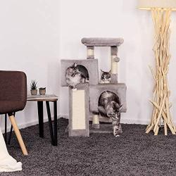 Dibea Cat Scratching Post Climbing Tree Height 80 cm