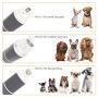 LAIKA Dog Nail Grinder Super Quiet Portable Electric Dog Nail Drill, Stepless Speed Regulation with 20h Working Time; Professional Painless Pet Paw Clipper Trimmer for Medium & Small Dogs and Cats