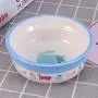 POPETPOP Ceramic Dog Bowl Puppy Dish Bowl Cat Food Water Feeder Bowl Blue POPETPOP Ceramic Dog Bowl Puppy Dish Bowl Cat Food Water Feeder Bowl Blue