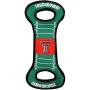 Pets First NCAA Football Field Dog Toy with Squeaker. - Texas TECH RED Raiders - for Tug, Toss, and Fetch. - Tough & Durable PET Toy