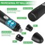 Quiet Pet Nail Grinder, Anipaw Electric Rechargeable Dog Nail Grinder, Low Noise Nail Trimmer for Large Small Medium Dogs& Cats