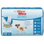 Four Paws Wee-Wee Disposable Male Dog Wraps 12 Count X-Small / Small