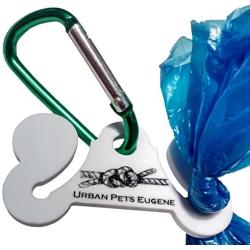 Urban Pets Hands Free Dog Poop Bag Holder Waste Knot
