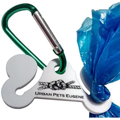 Urban Pets Hands Free Dog Poop Bag Holder Waste Knot