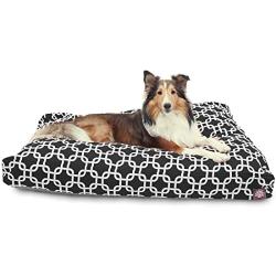 Majestic Pet Gray Links Medium Rectangle Indoor Outdoor Pet Dog Bed with Removable Washable Cover Products