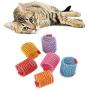 Weiba Pet Wide Colorful Springs Cat Toys for Cat Kitten Pets, Playful Coils BPA Free Plastic for Swatting, Biting, etc.(6pcs Random Color)