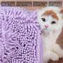 kathson Bath Towel for Dog, Ultra Absorbent Dry Pet Bath with Hand Pockets Microfiber Quick Dry Puppy Towels for Small, Medium, Large Dogs and Cats