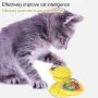 N/A Turntable Pet Toy Cat Turntable Funny Cat Toy Scratch Scratching (Green) (Color : Green)
