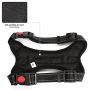 LUPAPA Outdoor Pet Vest Soft Mesh Harness, 3M Reflective, Safety Lock Buckle, Adjustable Dog Harness and Leash Set, Easy Control for Small Medium Large Dogs Walking Training Running