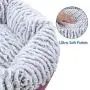 Self Warming Cat Bed Mat - Soft Furry Donut Calming Bed for Cats & Small Dogs Washable, Self Heating Round Comfy Memory Foam Bed Pad, Anti-Slip Puppy Kitten Bed Self Warming Cat Bed Mat - Soft Furry Donut Calming Bed for Cats & Small Dogs Washable, Self Heating Round Comfy Memory Foam Bed Pad, Anti-Slip Puppy Kitten Bed