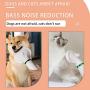 Pet Hair Dryer, 2 in 1 Pet Grooming Hair Dryer, Adjustable Temperatures Settings, Home Grooming Blower Heater, Professional Pet Blow Dryer, Slicker Brush, Dog, Cat
