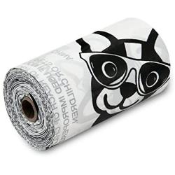 Best Pet Supplies, Inc. Scented Refill Rolls/Poop Bags with Free Dispenser - White (240 Bags)