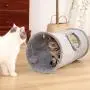 Primst Collapsible Cat Tunnel,Durable Suede Pet Toys Play Tunnel with Ball and Hole,for Cats,Rabbits,Kittens,Puppy and Small Pets Primst Collapsible Cat Tunnel,Durable Suede Pet Toys Play Tunnel with Ball and Hole,for Cats,Rabbits,Kittens,Puppy and Small Pets