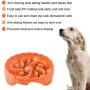 JUSTPET Slow Feeder Dog Bowl Interactive Bloat Stop Dog Food Water Feed Bowl Anti Choking Slow Eating Drinking Non-Skid Pet Feeding Bowl Eco-Friendly Durable Anti-Static & Anti-Dust PP Material