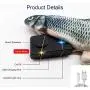 Weidasi Electric Moving Fish Toys with Flashing Lights and Music, Realistic Simulation Fish Toy for Cats, Fun Toy for Cat Exercise, Beating Fish Toys, Swing Fish Interactive Cat Toys Weidasi Electric Moving Fish Toys with Flashing Lights and Music, Realistic Simulation Fish Toy for Cats, Fun Toy for Cat Exercise, Beating Fish Toys, Swing Fish Interactive Cat Toys