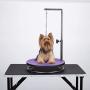 Small Pet Round Rotating Grooming Tables - Dog Groomer Table for Smaller Pets