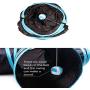 Pehtokoce Cat Tunnel for Indoor Cats Collapsible Kitty Tunnel 3 Way Collapsible Cat Pet Toys Peek Hole Toy Tube Fun for Rabbits, Kittens, and Dogs