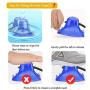 FULNEW Upgrade Suction Cup Dog Toy Dog Rope Chew Toys Pet Molar Bite Toy Interactive Pet Treat Ball Dog Teeth Cleaning Toys