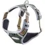 MeeGaier No Pull Dog Harness, Adjustable Dog Harness Reflective Working Training Breathable Soft Padded Pet Vest Easy Control Handle for Small Medium Large Dogs
