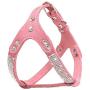 LLOVELYY Puppy Dog Harness Rhinestone Pet Cat Vest Harnesses For Small Medium Dogs