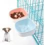 1PC Slowing Feeding Food and Water Bowl,Pet Hanging Bowl Portable Puppy Kitten Food Bowls Puppy Slow Down Eating Feeder Dish Prevent Obesity,A,Pink