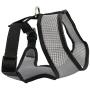 Dogs My Love Soft Mesh Walking Harness for Dogs and Puppies 6 Sizes Grey