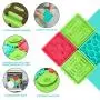 Pet Slow Feeder Bowl, No Chocking Slow Fun Feeder, Bloat Stop Dog Cat Lick Mat with Super Suction, Durable Slower Feeder Set for Pet Bathing, Grooming, and Training ( All Breeds of Dogs and Cats) Pet Slow Feeder Bowl, No Chocking Slow Fun Feeder, Bloat Stop Dog Cat Lick Mat with Super Suction, Durable Slower Feeder Set for Pet Bathing, Grooming, and Training ( All Breeds of Dogs and Cats)