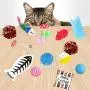 Cat Toys Variety Pack for Kitty 20 Pieces Cat Toys Variety Pack for Kitty 20 Pieces